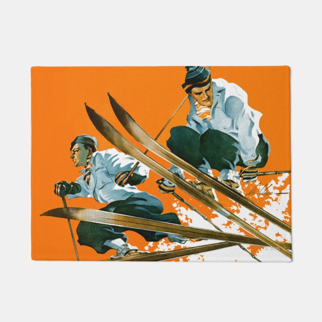 Paillasson Ski Jumpers par Ski Weld (Devant)