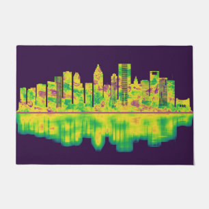 Paillasson Skyline de Houston au Texas