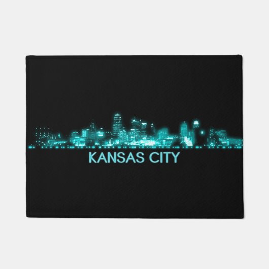 Paillasson Skyline de Kansas City (Devant)
