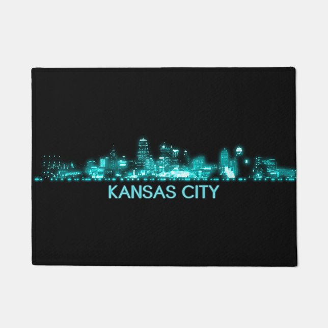 Paillasson Skyline de Kansas City (Devant)
