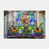 Paillasson SlipperyJoe's Mardi Gras masques perles décoration (Devant)