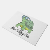 Paillasson Slow Walking Club Cute Funny Turtle (Incliné)