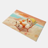 Paillasson Smile Dog - Mode Plage Activé (Incliné)