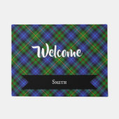 Paillasson Smith Clan Scottish Tartan Plaid Motif (Devant)