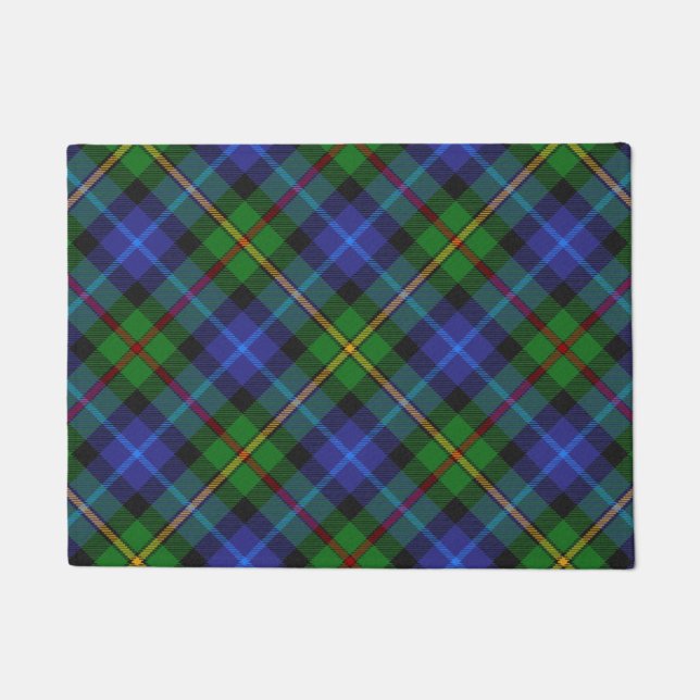 Paillasson Smith Clan Scottish Tartan Plaid Motif (Devant)
