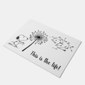 Paillasson Snoopy Avec Dandelion (Incliné)