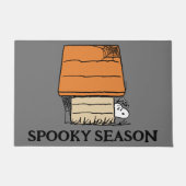 Paillasson Snoopy Halloween Spider Web Doghouse (Devant)