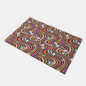 Paillasson Snoopy & Woodstock Vibes Super Motif violet (Incliné)