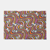 Paillasson Snoopy & Woodstock Vibes Super Motif violet (Devant)