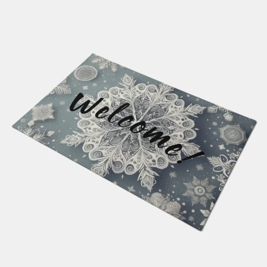 Paillasson Snowflake Welcome Mat (Incliné)