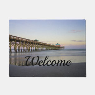 Paillasson Soirée De Paix Sur Folly Beach Doormat