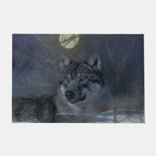 Paillasson Soirée Wolf Spirit Moon