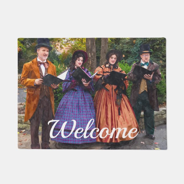 Paillasson Son De Carolers Welcome Doormat (Devant)