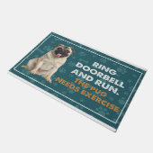 Paillasson Sonnez La Porte Et Exécutez L'Exercice De Besoins (Incliné)