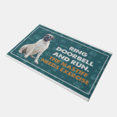 Paillasson Sonnez La Porte Et Exécutez L'Exercice Mastiff Nee (Incliné)