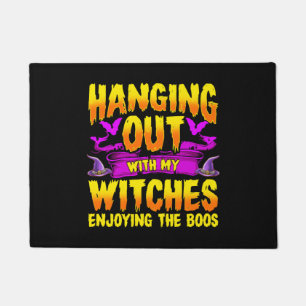 Paillasson Sortir avec mes sorcières Profiter des Boos