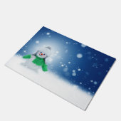 Paillasson Souhaits de Snowman (Incliné)