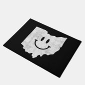 Paillasson Sourire en OH - Drôle Ohio Happy Face (Incliné)
