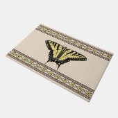 Paillasson Southwestern Yellow Swallowtail Butterfly Medium (Incliné)