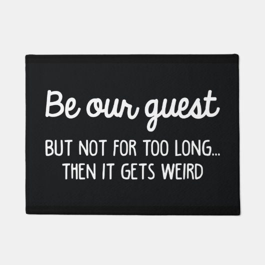 Paillasson Soyez notre invité (Devant)