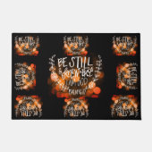 Paillasson Soyez Toujours Et Sachez Que Je Suis Dieu Doormat (Devant)