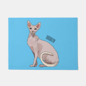 Paillasson Sphynx cat (Devant)