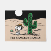 Paillasson Spike dans un désert illuminé par la Lune (Devant)