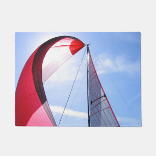 Paillasson Spinnaker rouge avec Sun