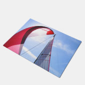 Paillasson Spinnaker rouge avec Sun (Incliné)