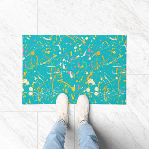 Paillasson Splash de peinture Abstraite