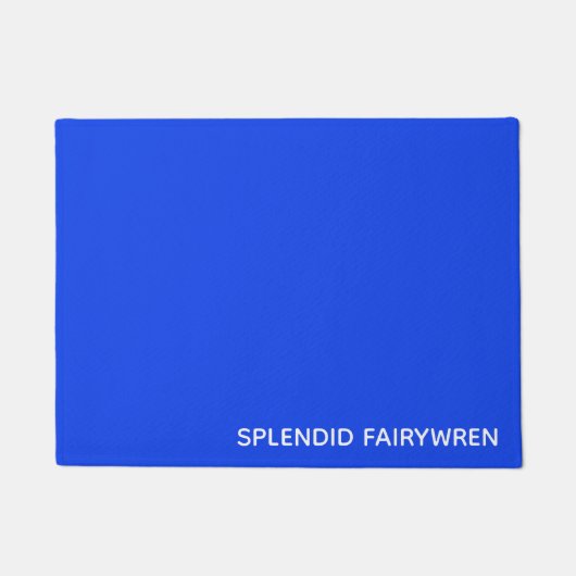 Paillasson Splendid Fairywren Blue Colour (Devant)