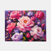 Paillasson Spring Zen Sunrise Pink Blossom Garden (Devant)