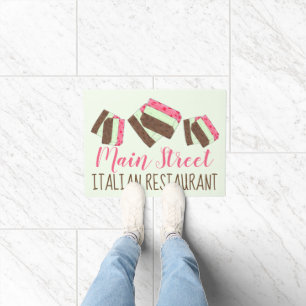 Paillasson Spumoni Gelato Ice Cream Italien Restaurant