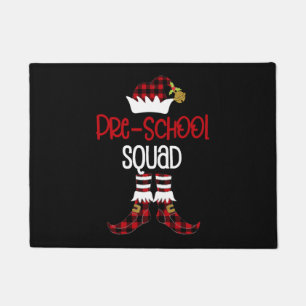 Paillasson Squad Elf Teacher Student Cut