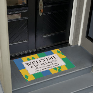 Paillasson ST VINCENT Bienvenue à la famille