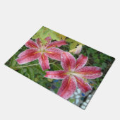 Paillasson Stargazer Lilies Jardin Floral (Incliné)