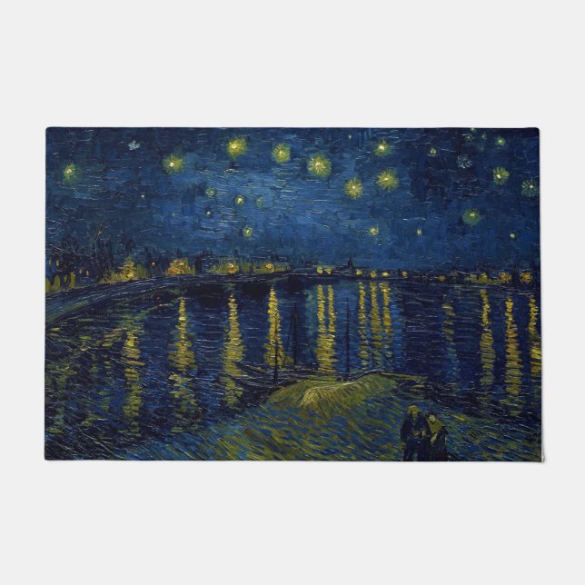 Paillasson Starry Night, Vincent van Gogh (Devant)
