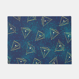 Paillasson Starry Sky Chimie Art - Constellations Moléculaire