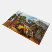 Paillasson Station d'essence - Livraison fraîche à Pie Town 1 (Incliné)