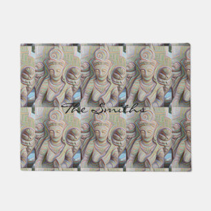 Paillasson Statue Thunder_Cove de Bouddha de mosaïque