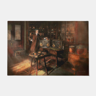 Paillasson Steampunk - Le voyageur temporel 1920