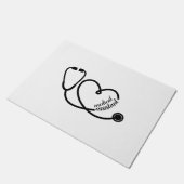 Paillasson Stéthoscope Coeur Assistant Médicale (Incliné)