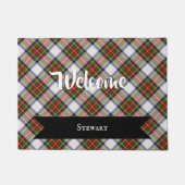 Paillasson Stewart Royal Robe Scottish Tartan Plaid Motif (Devant)