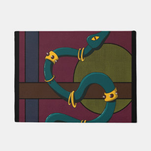 Paillasson Sticker Carré Snake