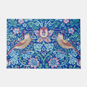 Paillasson Strawberry Thief Blue, William Morris