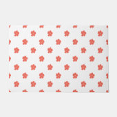 Paillasson Structure d'impression florale (Devant)