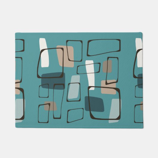 Paillasson Style Eames Turquoise (Devant)