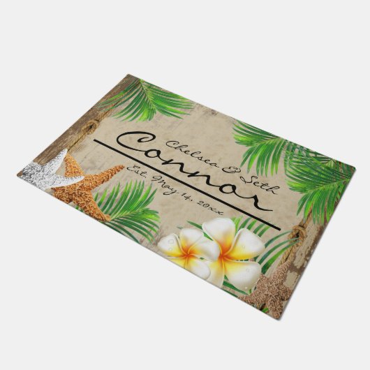 Paillasson Style Plage Tropicale (Incliné)