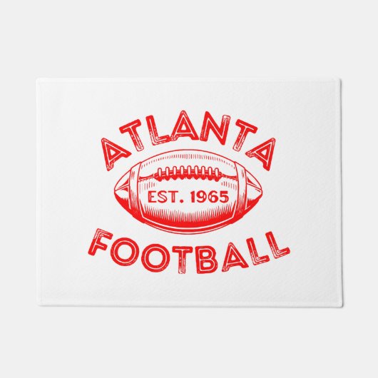 Paillasson Style Vintage de football Atlanta (Devant)