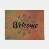 Paillasson Stylish lotus mandala door mat (Devant)